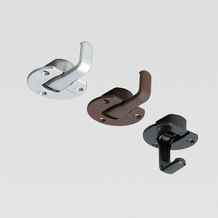 Sugatsune HK-CH35-BL: Under Counter Soft-Close Utility Hook - Black