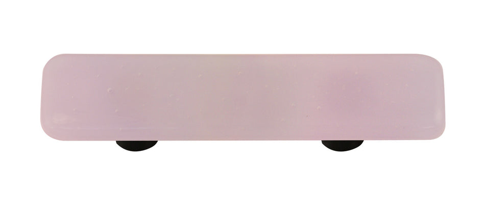 Aquila HK1034-PB: 3" cc Solid Rectangle Cabinet Pull w/Black Post - Neo-Lavender