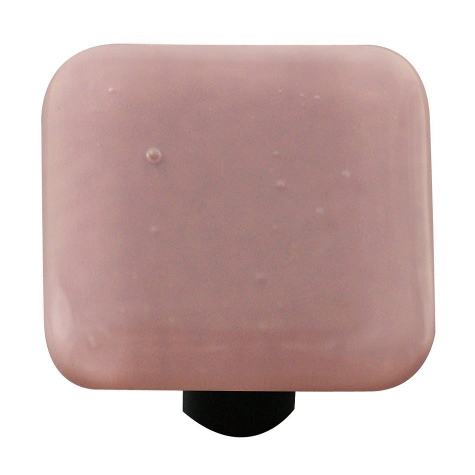 Aquila HK1036-KA: 1-1/2" Solid Square Cabinet Knob w/Aluminum Post - Dusty Lilac