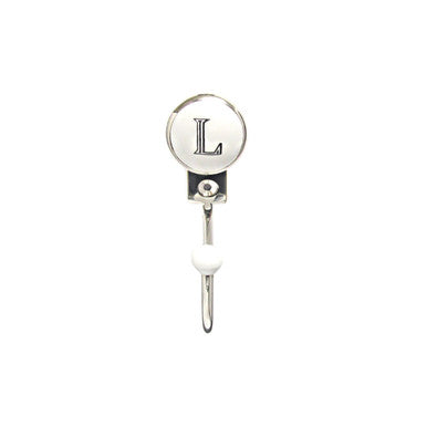 Buck Snort HK20212L-0100:  Letter L Single Wall Hook - Nickel