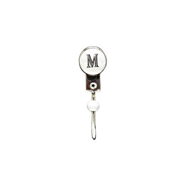 Buck Snort HK20212M-0100:  Letter M Single Wall Hook - Nickel