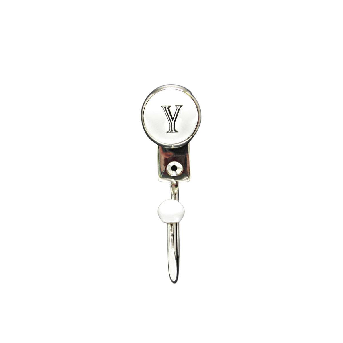 Buck Snort HK20212Y-0100:  Letter Y Single Wall Hook - Nickel