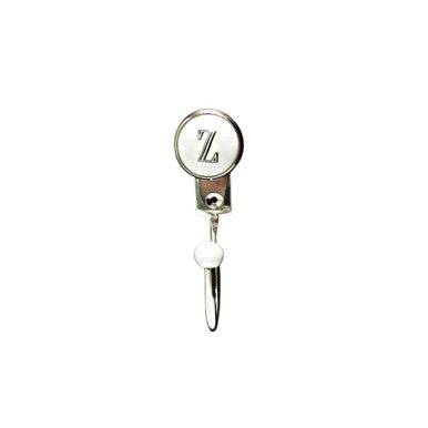 Buck Snort HK20212Z-0100:  Letter Z Single Wall Hook - Nickel
