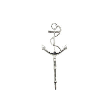Buck Snort HK20221-0100:  Anchor Wall Hook - Nickel
