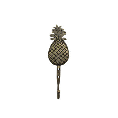 Buck Snort HK20223-1200:  Pineapple Wall Hook - Oxidized Brass