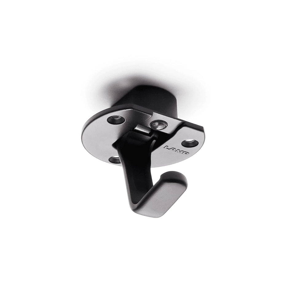 Sugatsune HK-CH35-BL: Under Counter Soft-Close Utility Hook - Black