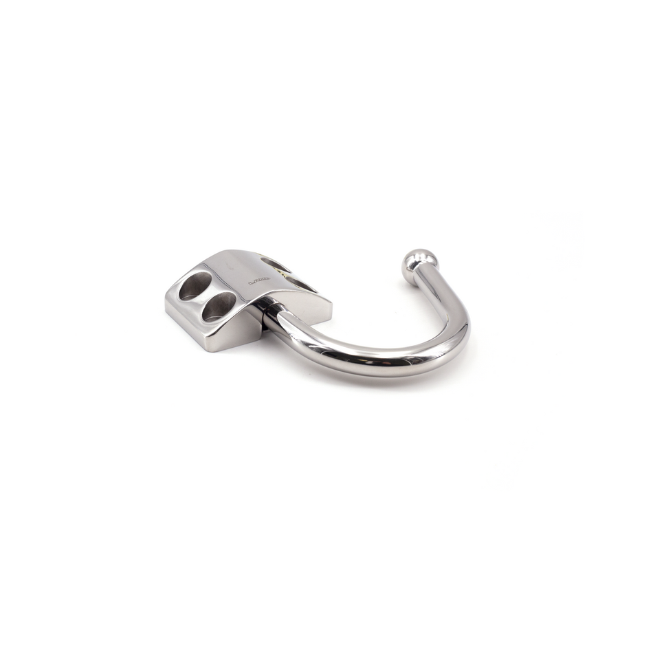 Sugatsune HK-TS100: 124mm Single Swivel Wall Hook w/Friction - Polished Stainless Steel