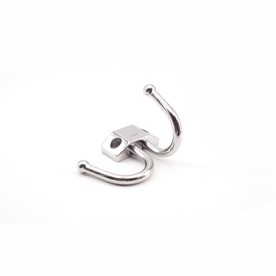 Sugatsune HK-TT70: 83mm Double Swivel Wall Hook w/Friction - Polished Stainless Steel