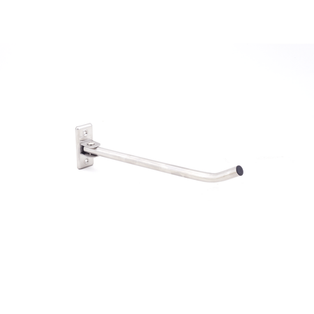 Sugatsune HM-250-V: 247mm Vertical Mount Swinging Wall Hanger - Satin Stainless Steel