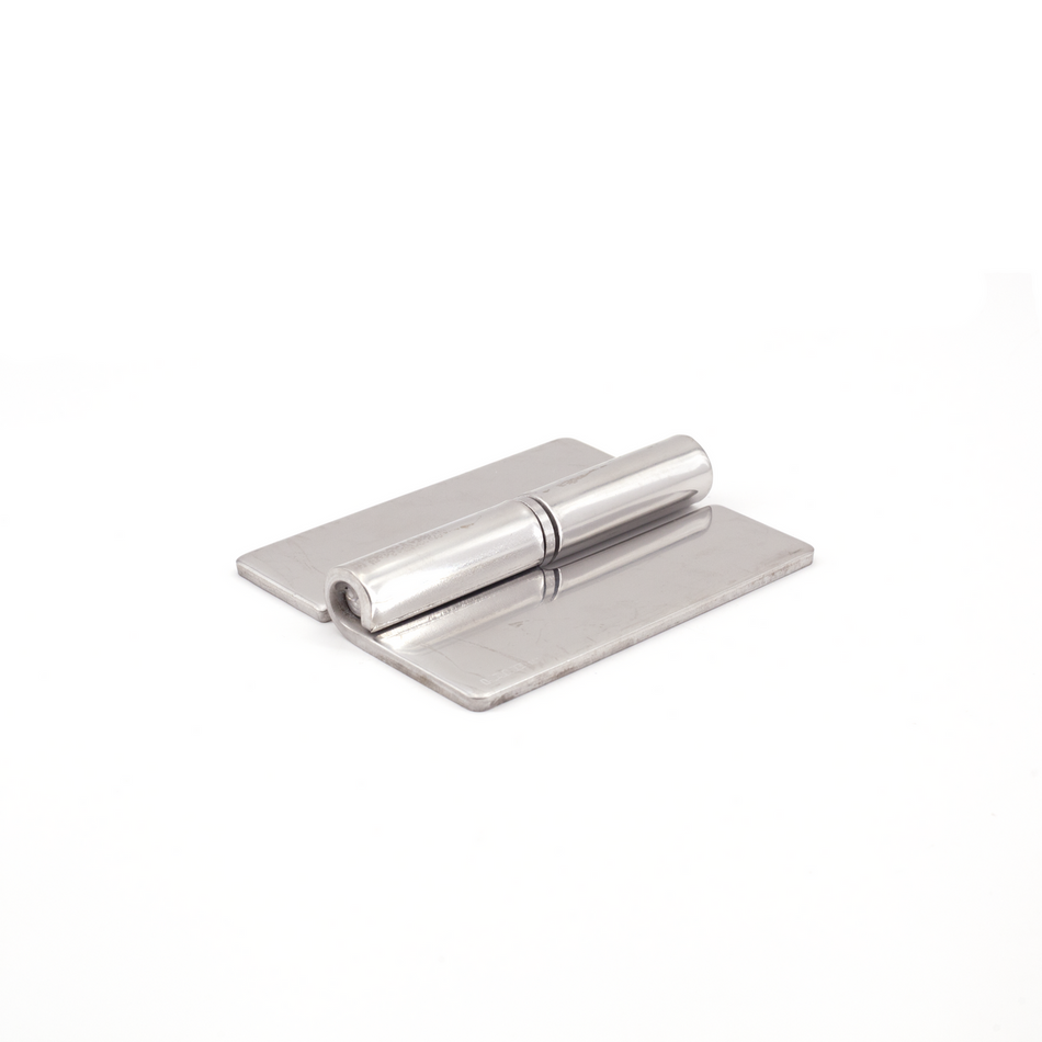 Sugatsune HNH-100CL: 100mm Weld-on Lift off Hinge (left) - Mirror Stainless Steel