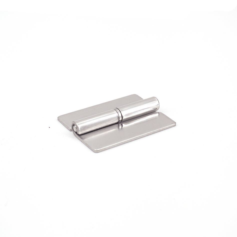 Sugatsune HNH-65CL: 65mm Weld-on Lift off Hinge (left) - Mirror Stainless Steel