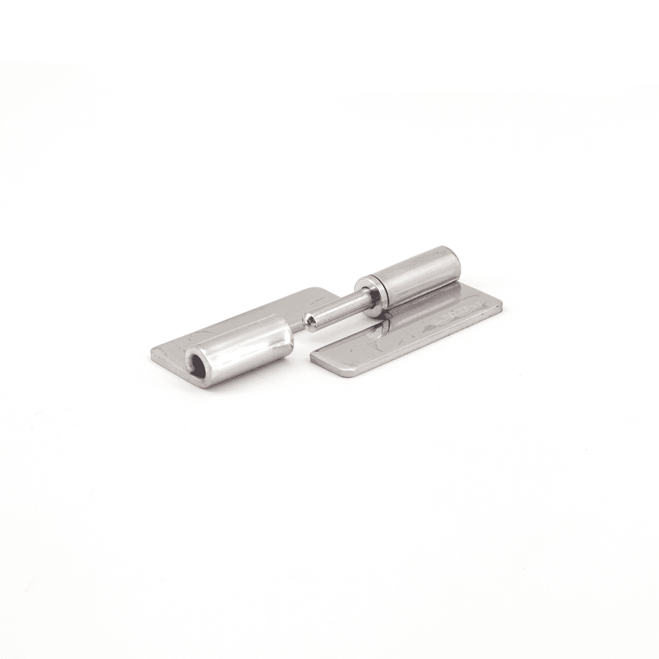 Sugatsune HNH-50CR: 50mm Weld-on Lift-off Hinge (right) - Mirror Stainless Steel