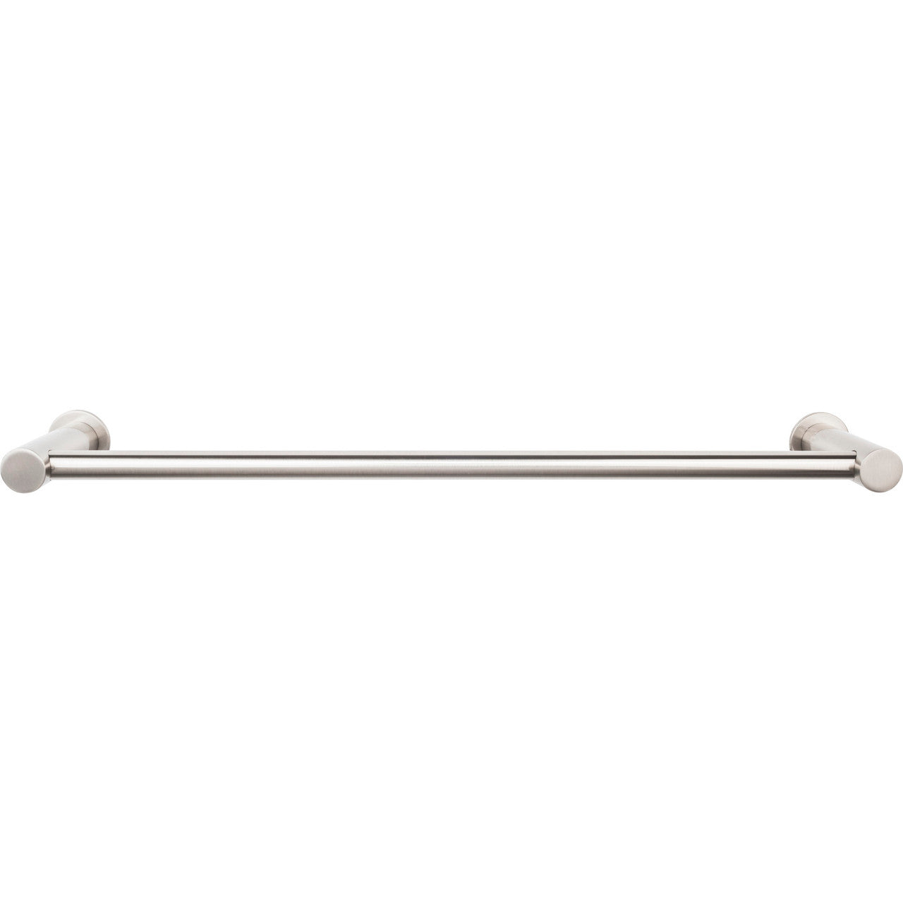 Top Knobs HOP10BSN: 30" cc Hopewell Bath Double Towel Bar - Brushed Satin Nickel
