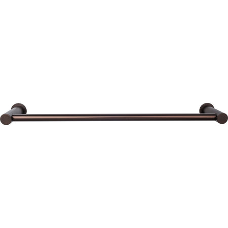 Top Knobs HOP10ORB: 30" cc Hopewell Bath Double Towel Bar - Oil Rubbed Bronze