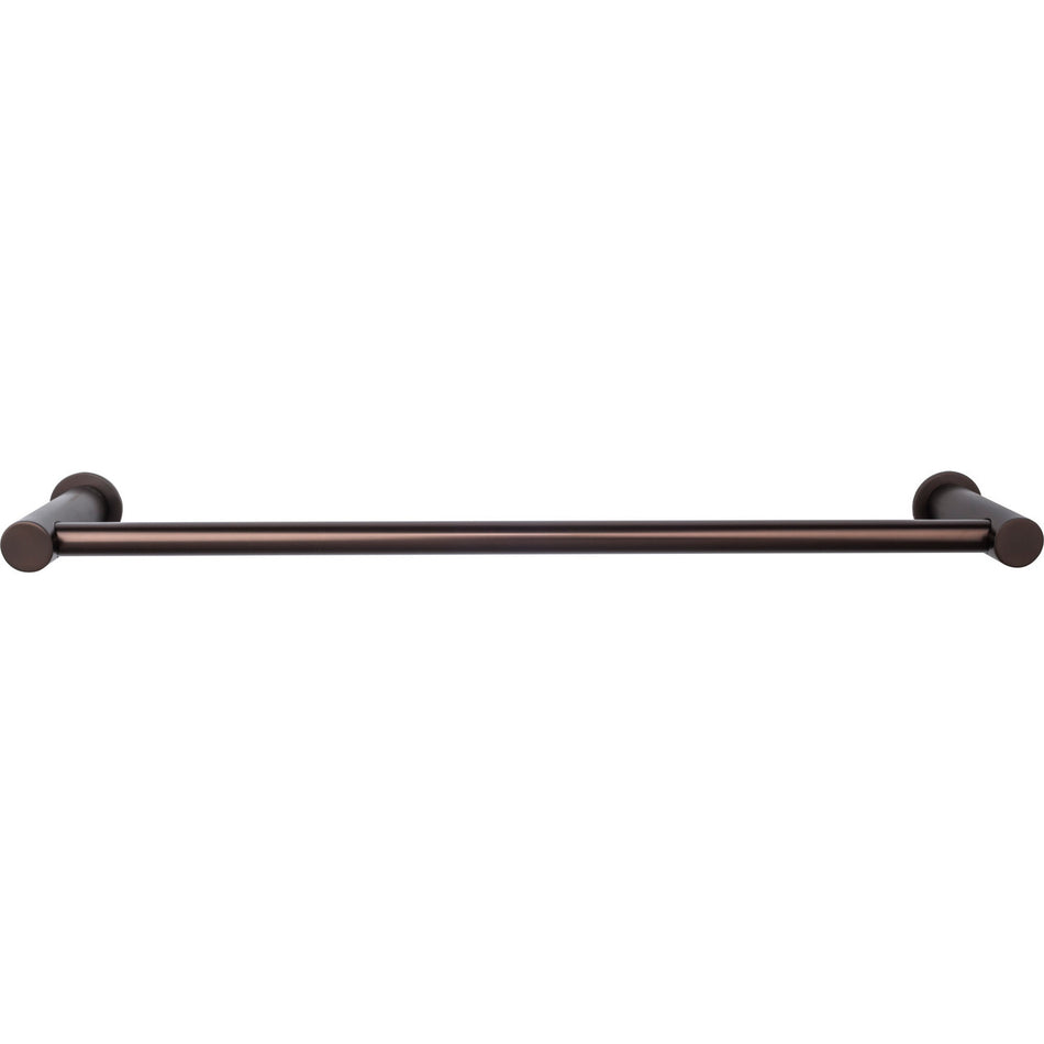 Top Knobs HOP10ORB: 30" cc Hopewell Bath Double Towel Bar - Oil Rubbed Bronze