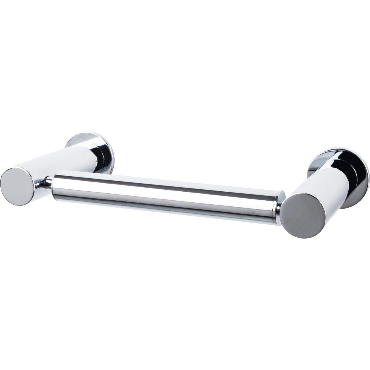 Top Knobs HOP3PC: 6-3/4" cc Hopewell Bath Tissue Roll Holder - Polished Chrome