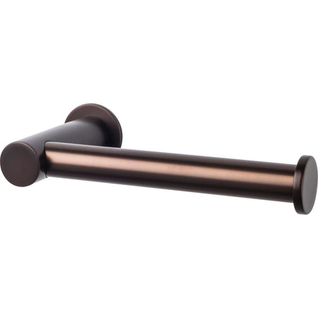 Top Knobs HOP4ORB: Hopewell Bath Single Arm Tissue Roll Holder - Oil Rubbed Bronze