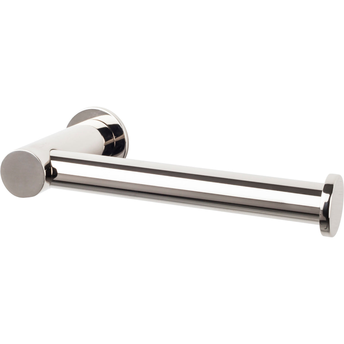 Top Knobs HOP4PN: Hopewell Bath Single Arm Tissue Roll Holder - Polished Nickel