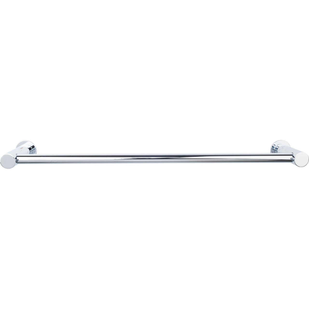 Top Knobs HOP8PC: 24" cc Hopewell Bath Single Towel Bar - Polished Chrome