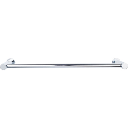 Top Knobs HOP8PC: 24" cc Hopewell Bath Single Towel Bar - Polished Chrome