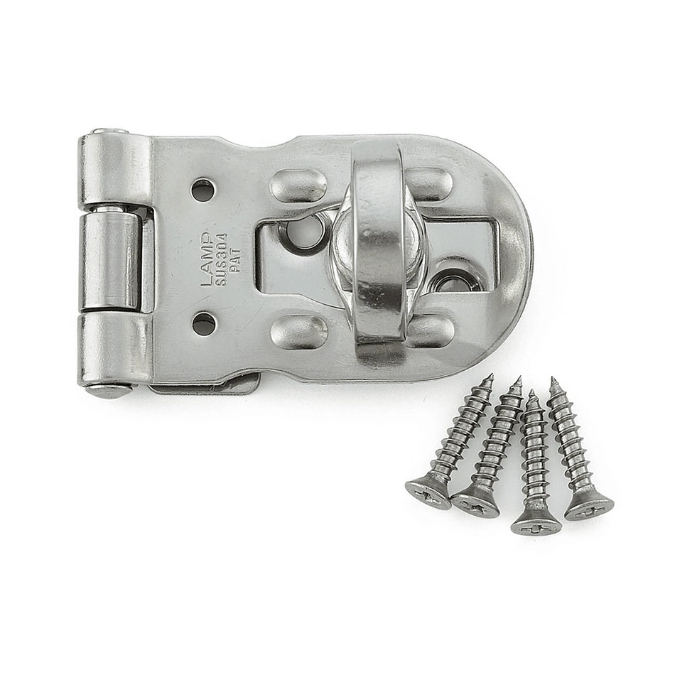 Sugatsune HP-40: 40mm Hasp w/Rotating Eye - Polished Stainless Steel