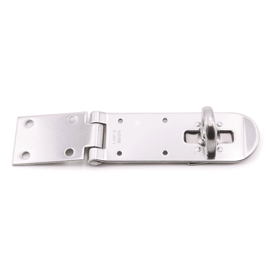 Sugatsune HP-645S: 4-1/2" Hasp w/Rotating Eye - Polished Stainless Steel