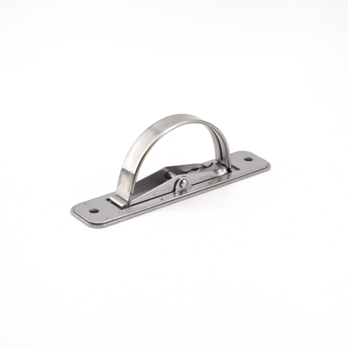 Sugatsune HR-110R: 110mm  Hatch Pull w/Radius Corners - Satin Stainless Steel