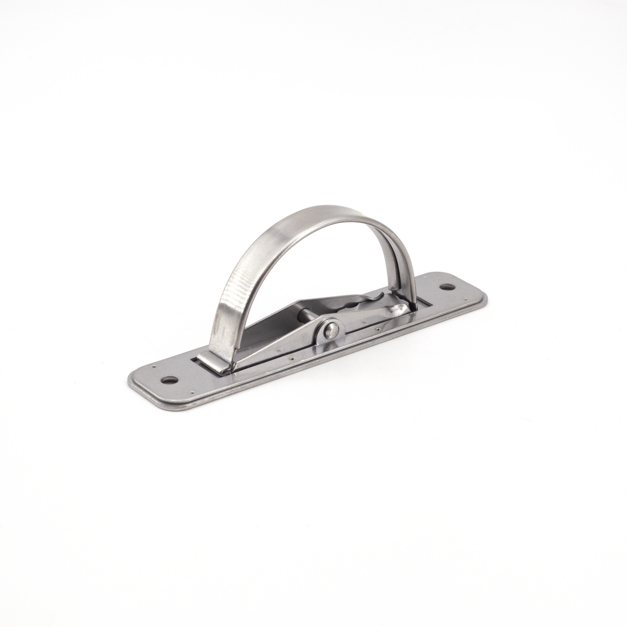 Sugatsune HR-110R: 110mm  Hatch Pull w/Radius Corners - Satin Stainless Steel
