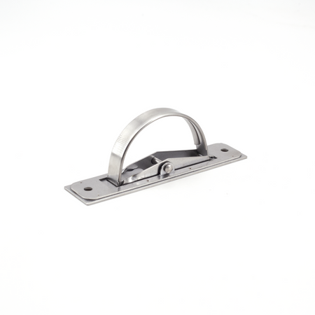 Sugatsune HR-110: 110mm Hatch Pull w/Square Corners - Satin Stainless Steel