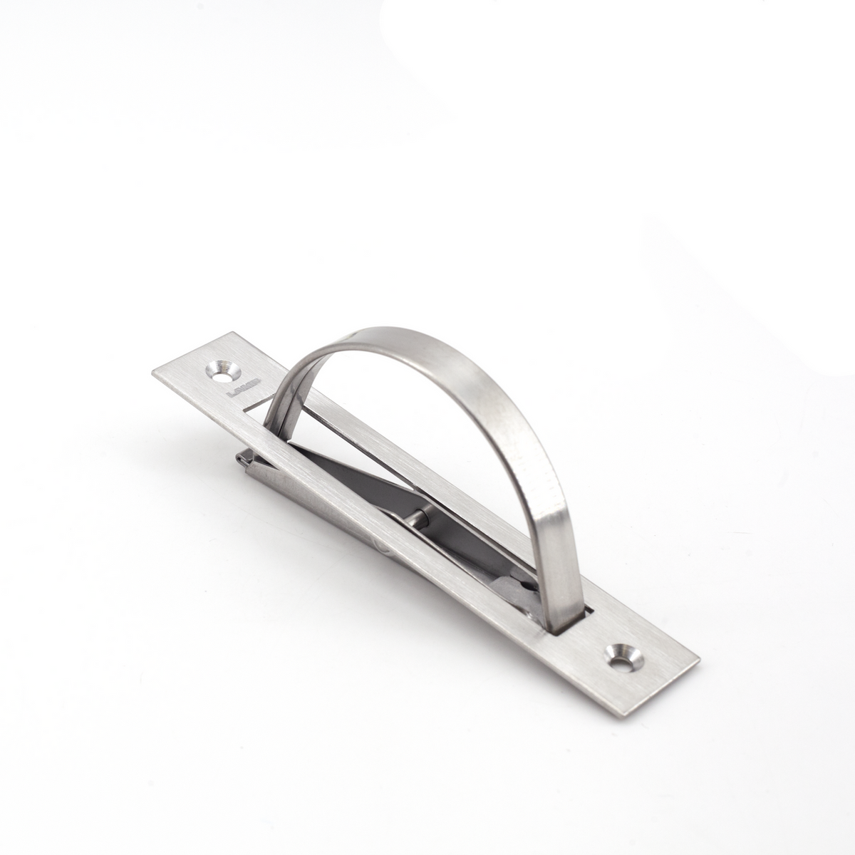 Sugatsune HR-135: 135mm Hatch Pull w/Square Corners - Satin Stainless Steel