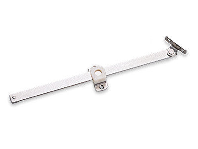 Sugatsune HS-180: 8-1/4" Lid Stay - Satin Stainless Steel