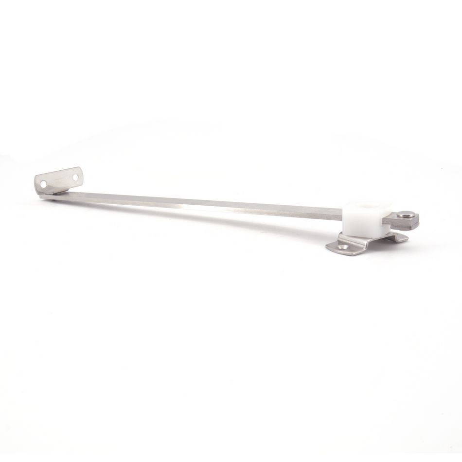 Sugatsune HS-210: 9-7/16" Lid Stay - Satin Stainless Steel
