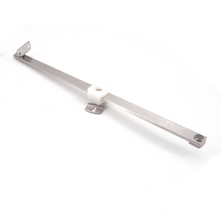 Sugatsune HS-240: 10-5/8" Lid Stay - Satin Stainless Steel