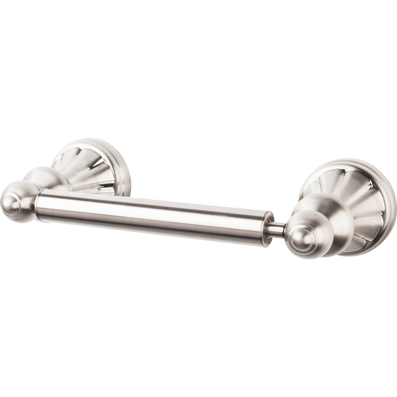 Top Knobs HUD3BSN: 6-5/8" cc Hudson Bath Tissue Roll Holder - Brushed Satin Nickel