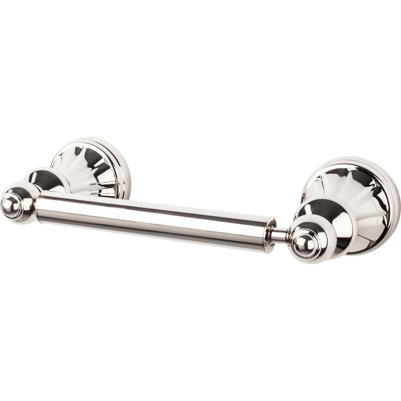 Top Knobs HUD3PN: 6-5/8" cc Hudson Bath Tissue Roll Holder - Polished Nickel