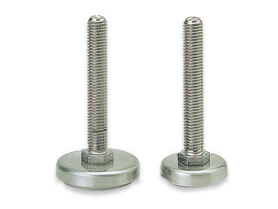 Sugatsune MKPLS-50/12/80:  50mm Long Stem Leveling Glide - Satin Stainless Steel