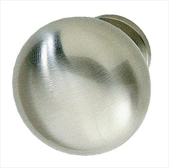Hafele 134.46.609: 32mm Contemporary Round Cabinet Knob - Brushed Nickel