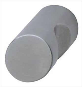 Hafele 134.80.629: 20mm Cylinder Cabinet Knob - Matte Stainless Steel