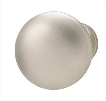 Hafele 134.06.641: 30mm Chanterelle Round Cabinet Knob - Matte Nickel
