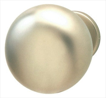 Hafele 134.43.604: 31mm Contemporary Round Cabinet Knob - Matte Nickel