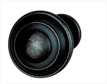 Hafele 120.61.350: 30mm Contemporary Round Cabinet Knob - Oil Rubbed Bronze