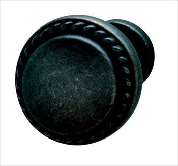 Hafele 133.79.351: 30mm Americana Round Cabinet Knob - Oil Rubbed Bronze