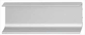 Hafele 126.36.900: 2500mm Passages C-Profile Edge Pull - Matte Aluminum