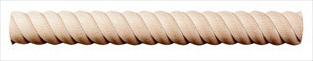 Hafele 194.76.133: Carved Rope Moulding - Maple