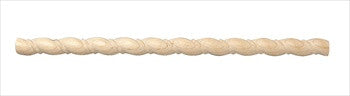 Hafele 194.79.121: Carved Rope Moulding - Maple