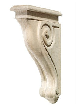 Hafele 194.69.106: Scroll Corbel Moulding - Maple