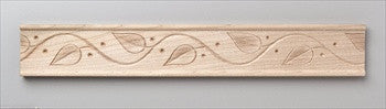 Hafele 194.79.116: Embossed Vine Moulding - Maple