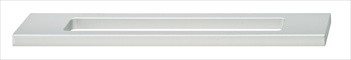 Hafele 112.82.904: 192mm cc Resonance Cabinet Pull - Matte Aluminum