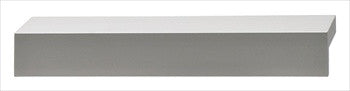 Hafele 112.83.900: 96mm cc Westin L-Profile Edge Cabinet Pull - Matte Aluminum