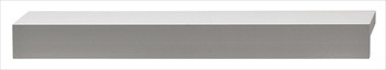 Hafele 112.83.903: 160mm cc Westin L-Profile Edge Cabinet Pull - Matte Aluminum